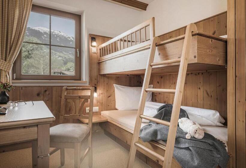 דירת שני חדרים עם מרפת, Aparthotel Stacherhof