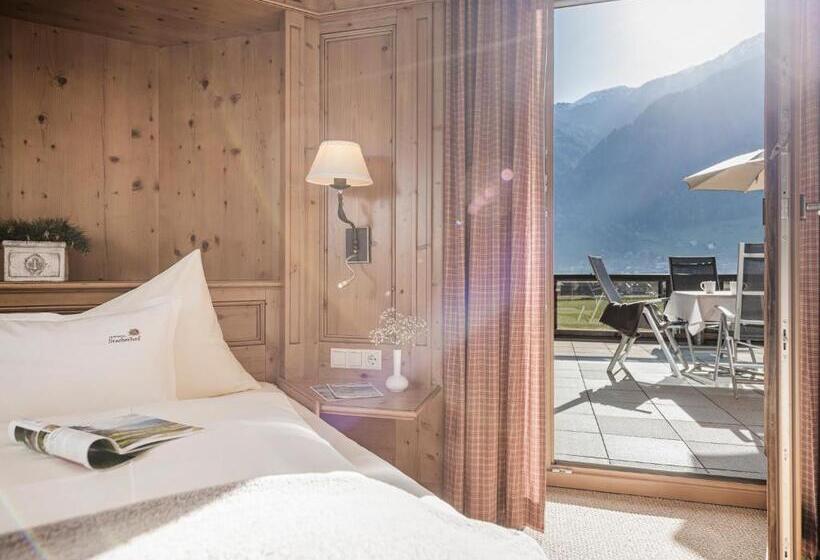 דירת 2 חדרים עם טרסה, Aparthotel Stacherhof