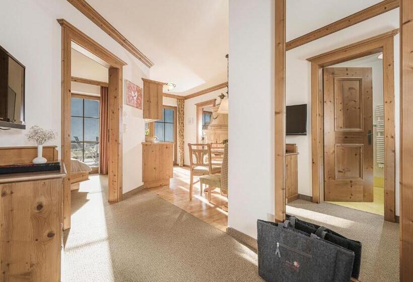 דירת 2 חדרים עם טרסה, Aparthotel Stacherhof