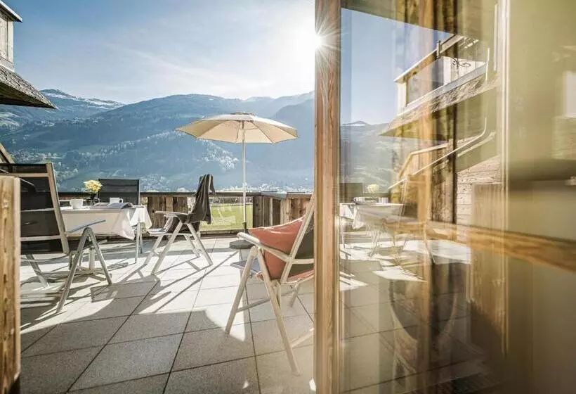 テラスつきの2ベッドルームアパートメント, Aparthotel Stacherhof