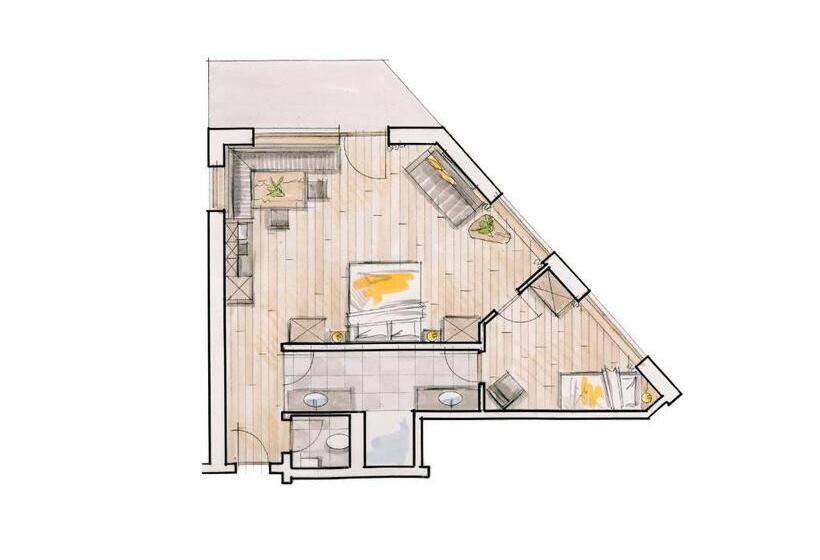 סוויטה נוף להרים, Aparthotel Stacherhof