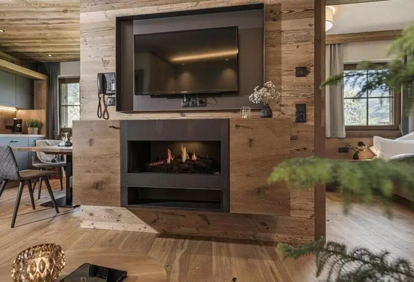 1ベッドルームのデラックスアパートメント, Aparthotel Stacherhof