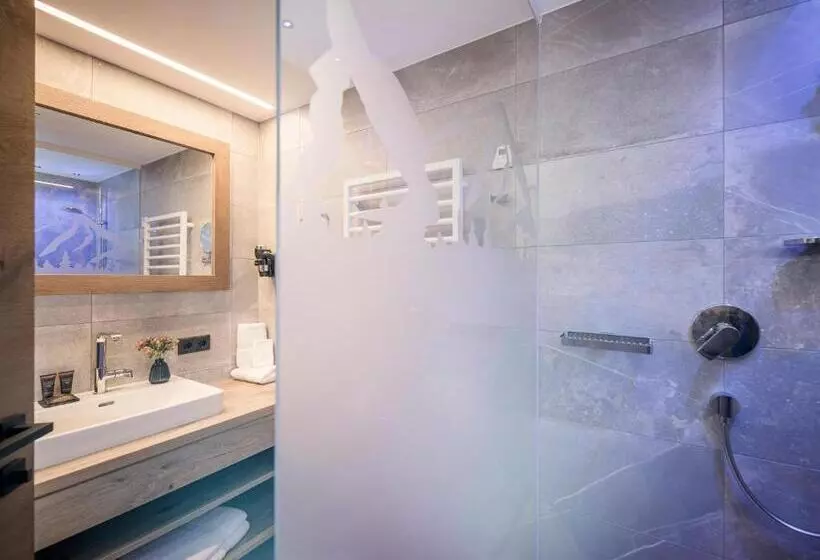 1ベッドルームのデラックスアパートメント, Aparthotel Stacherhof