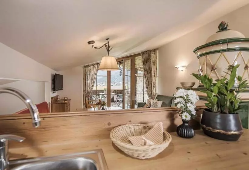 1ベッドルームペントハウスアパート, Aparthotel Stacherhof