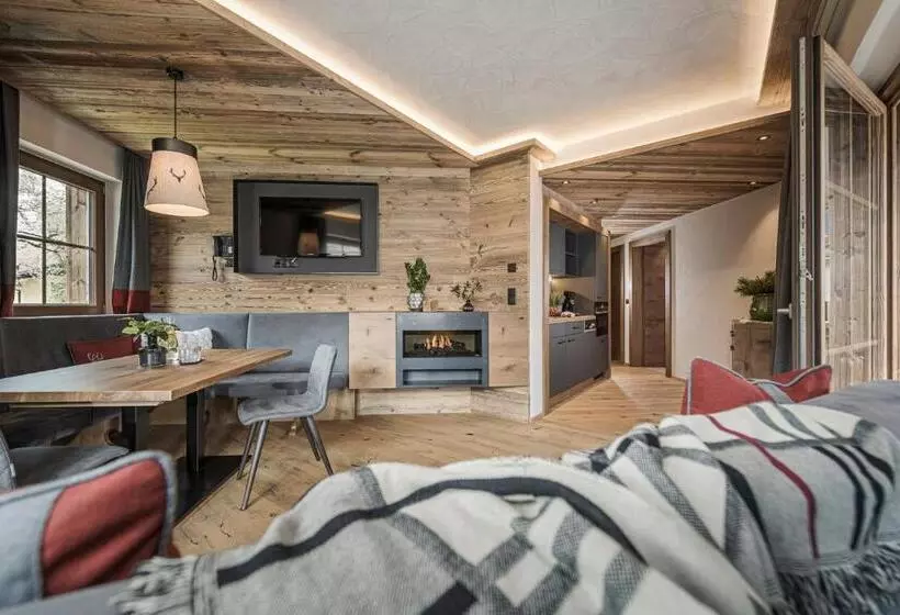 1ベッドルームのスーペリアアパートメント, Aparthotel Stacherhof