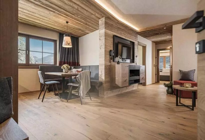 1ベッドルームのデラックスアパートメント, Aparthotel Stacherhof