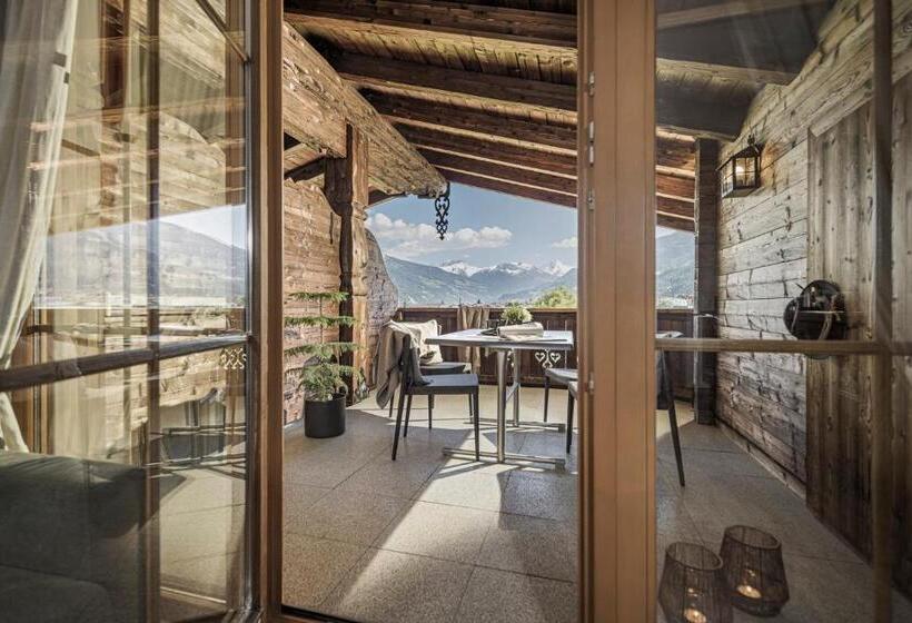 דירת פנטהאוז 1 חדרי שינה, Aparthotel Stacherhof