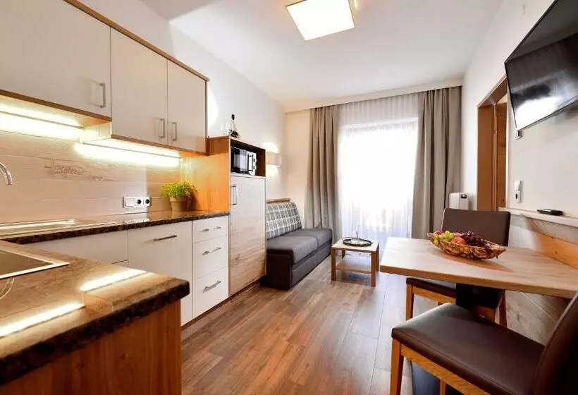 １ベッドルームアパートメント, Aparthotel Garni Monte