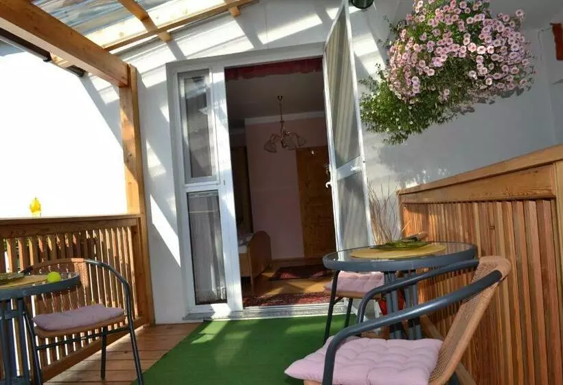 Standard-huone Terassi, Landhaus Zum Siebenschläfer