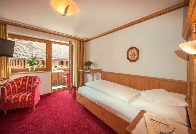 اتاق استاندارد یک تخته با بالکن, Landhotel Denggerhof