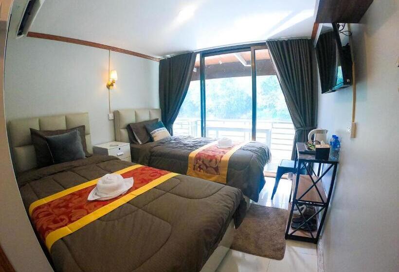 스탠다드 룸 풀장 전망, Namsongviewgardenresort