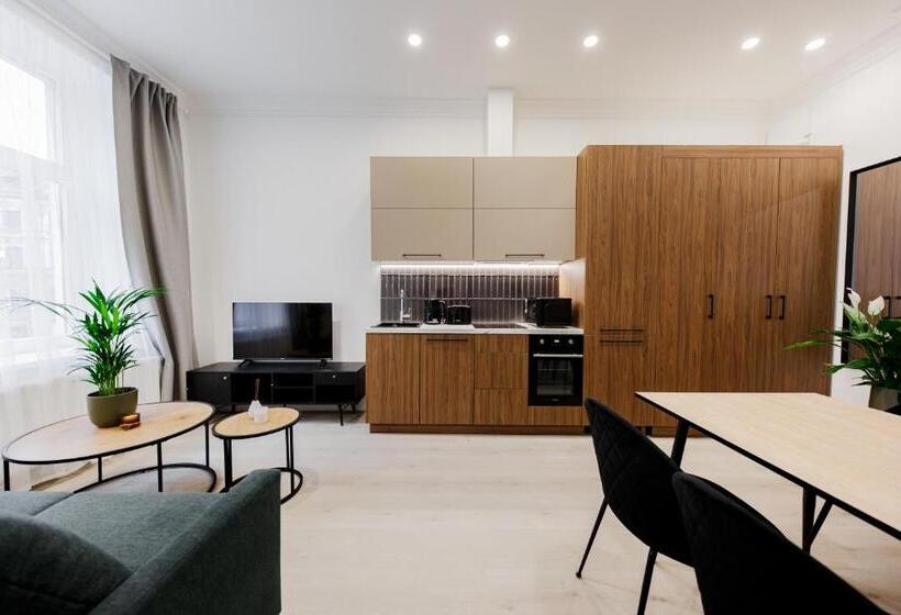 آپارتمان 1 خوابه, Rigaapartment Elizabetes 22 Self Service Apart