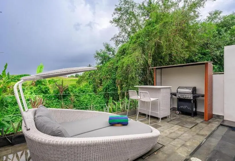 Huvila, 1 makuuhuone ja uima-allas, Kulta Villa Bali