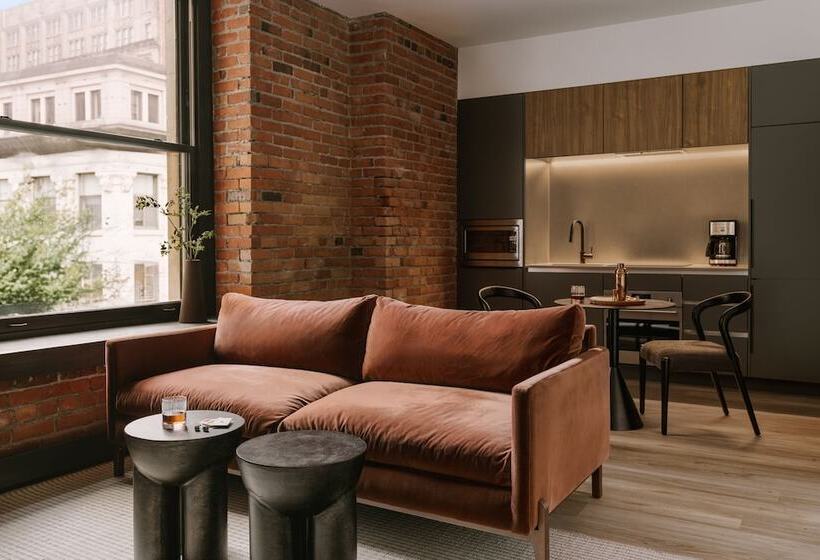 １ベッドルームのスーペリアアパートメント, Eurostars Old Montreal Suites & Apartments