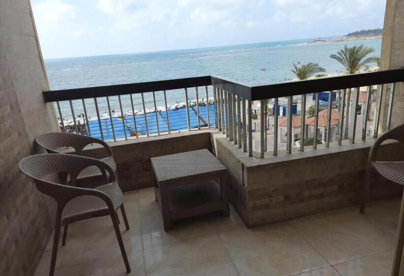 آپارتمان 1 خوابه با چشم‌انداز دریا, شقة فندقية