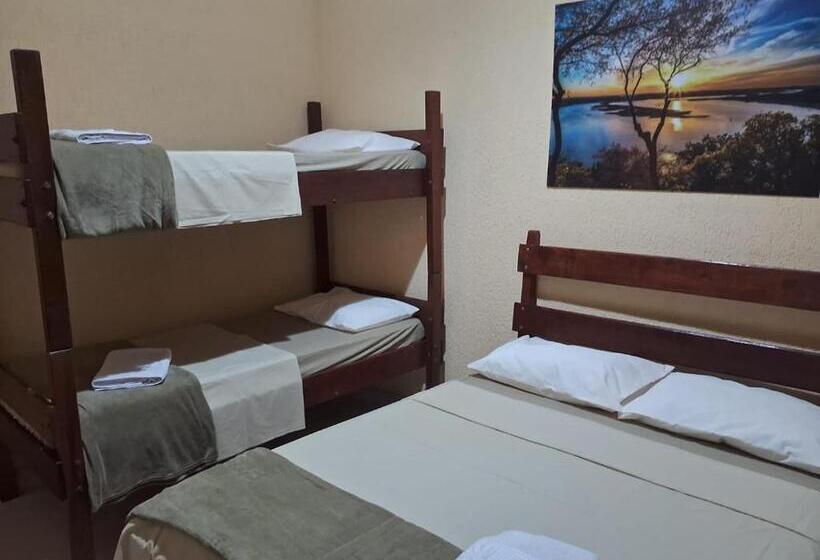 4 Bett Standardzimmer, Pousada Sol E Lua