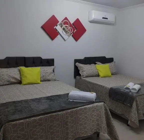 اتاق لوکس چهار تخته, Hospedagem Encantos Da Serra