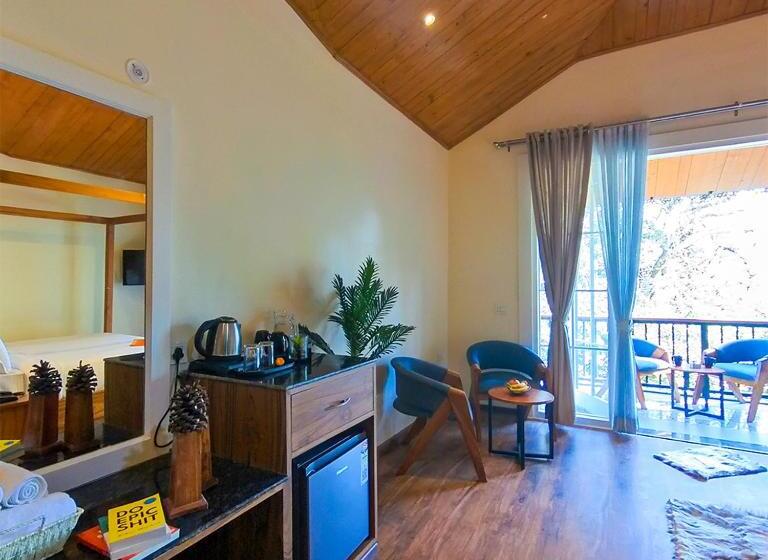 غرفة قياسية سرير كينج, Moustache Bhimtal Luxuria, Nainital