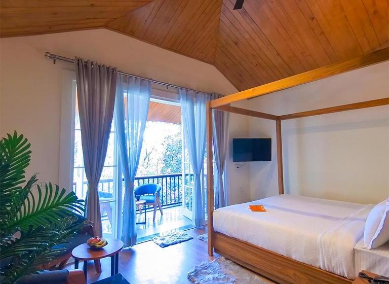 Стандартный Номер Кровать Кинг, Moustache Bhimtal Luxuria, Nainital
