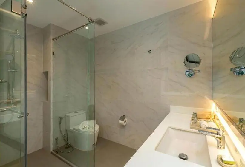 Deluxe-huone, Wyndham Garden Naithon Phuket