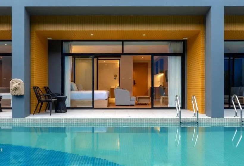 Deluxe-huone, Wyndham Garden Naithon Phuket