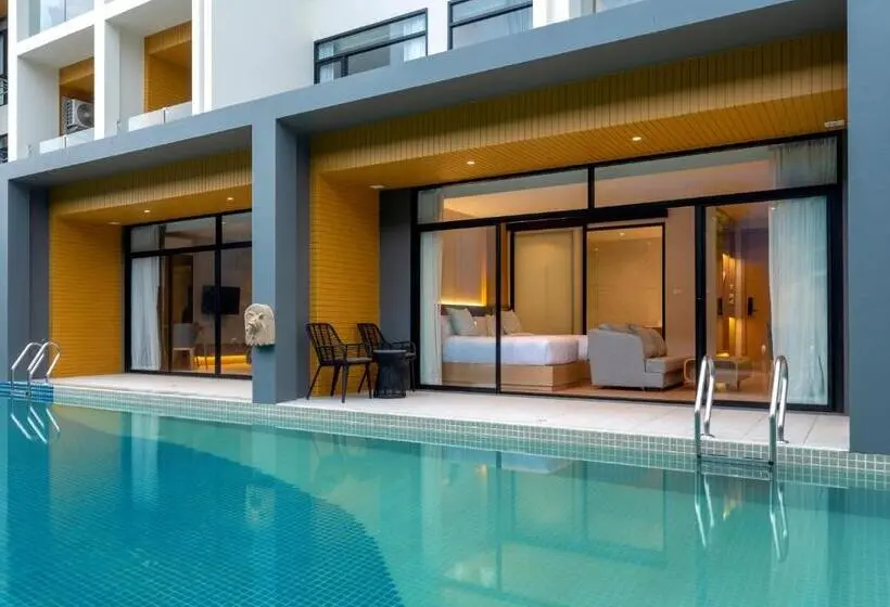 Deluxe-huone, Wyndham Garden Naithon Phuket