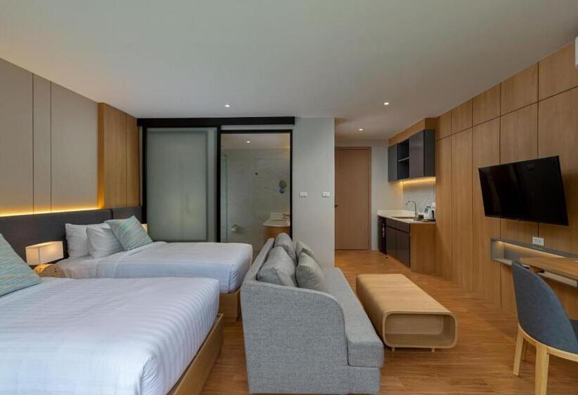 豪华房间, Wyndham Garden Naithon Phuket