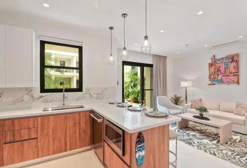 آپارتمان 1 خوابه با چشم‌انداز باغ, Bocobay Wariruri Condos
