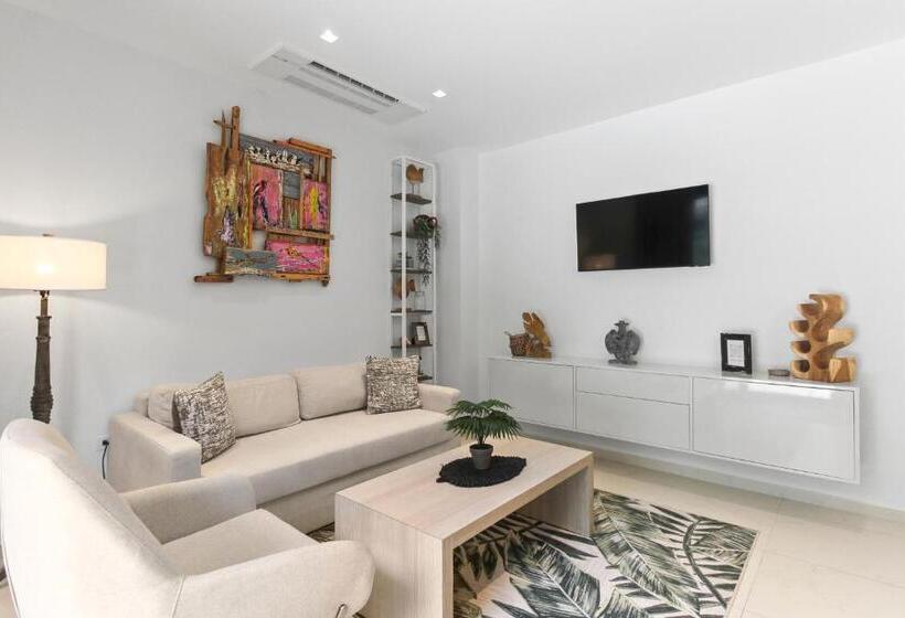 带1个卧室带花园景观的公寓, Bocobay Wariruri Condos