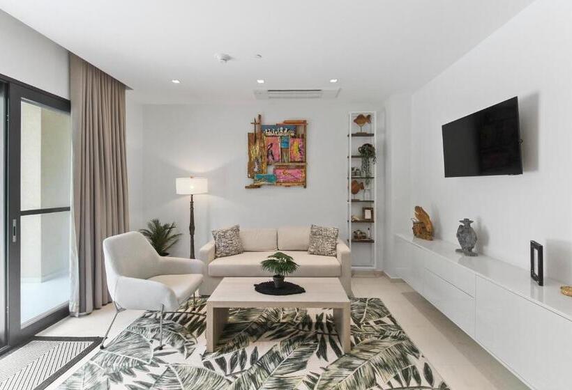 带1个卧室带花园景观的公寓, Bocobay Wariruri Condos