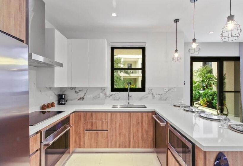 带1个卧室带花园景观的公寓, Bocobay Wariruri Condos