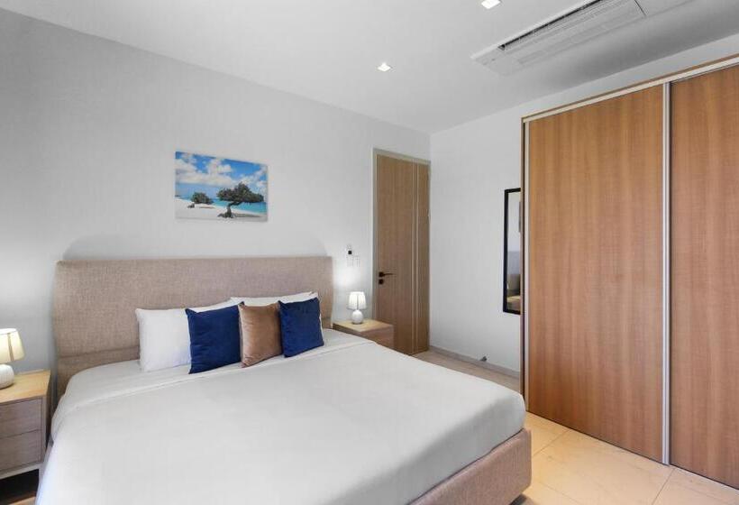 带1个卧室的带阳台的公寓, Bocobay Wariruri Condos