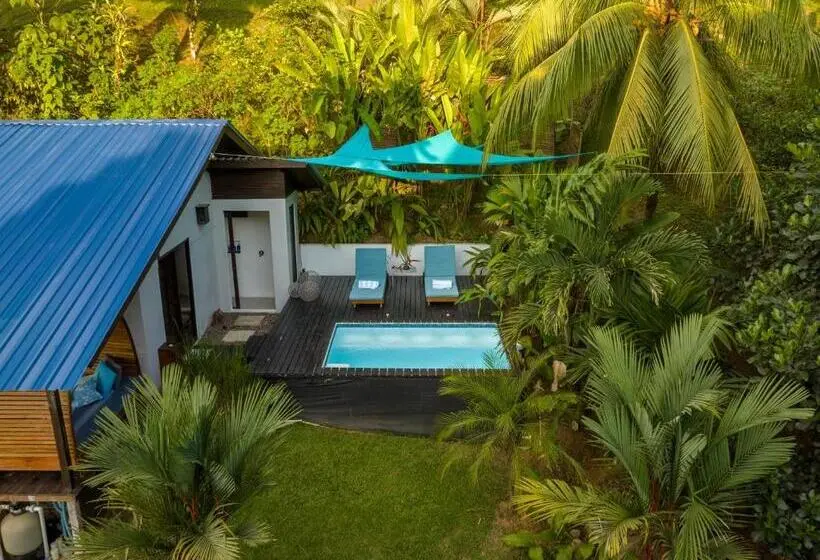 Huvila, 1 makuuhuone ja uima-allas, The Tranquilo Lodge, Adult Only, All Meals Included