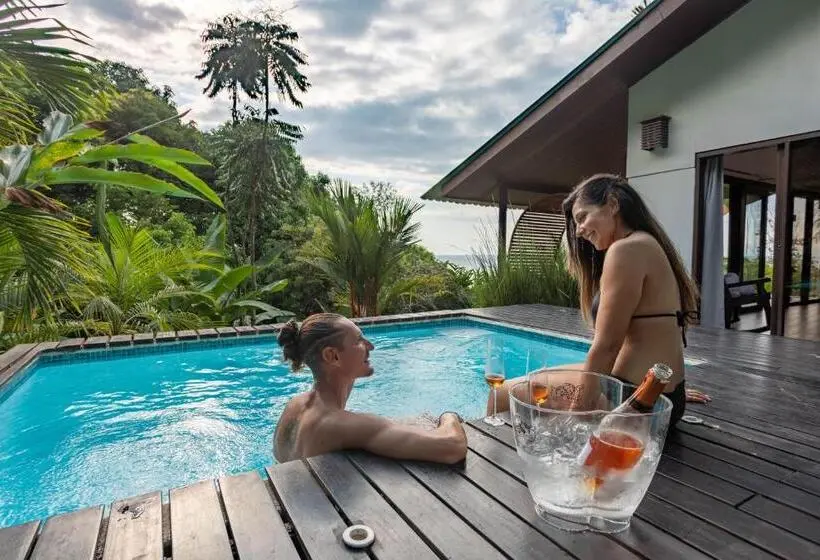 Huvila, 1 makuuhuone ja uima-allas, The Tranquilo Lodge, Adult Only, All Meals Included