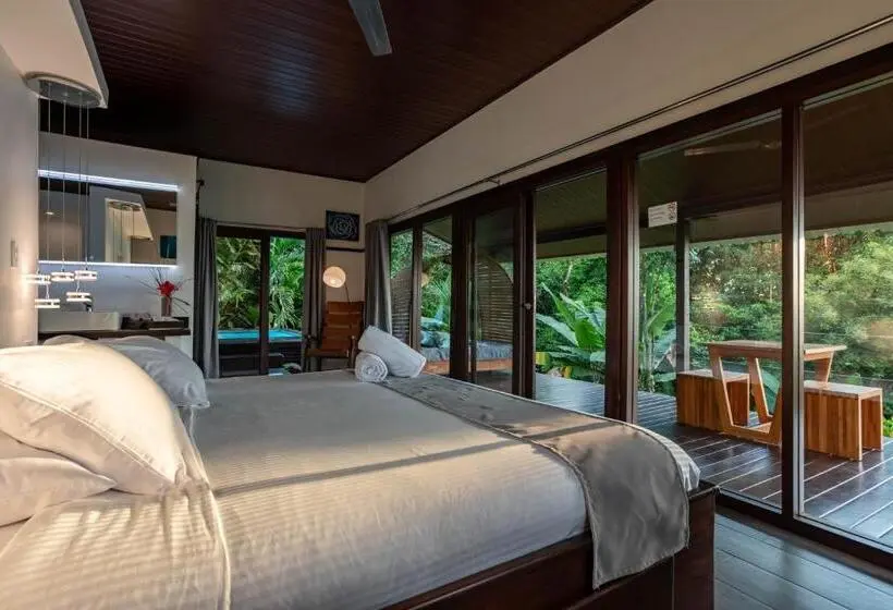 Huvila, 1 makuuhuone ja uima-allas, The Tranquilo Lodge, Adult Only, All Meals Included