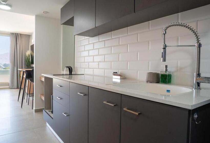 استودیوی استاندارد با چشم‌انداز دریا, Sea Side Eilat Vacation Apartment