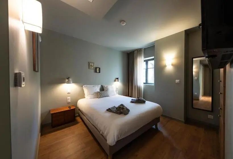 Huoneisto 1 Makuuhuone Terassi, Hôtel Du Domaine Saint Loup