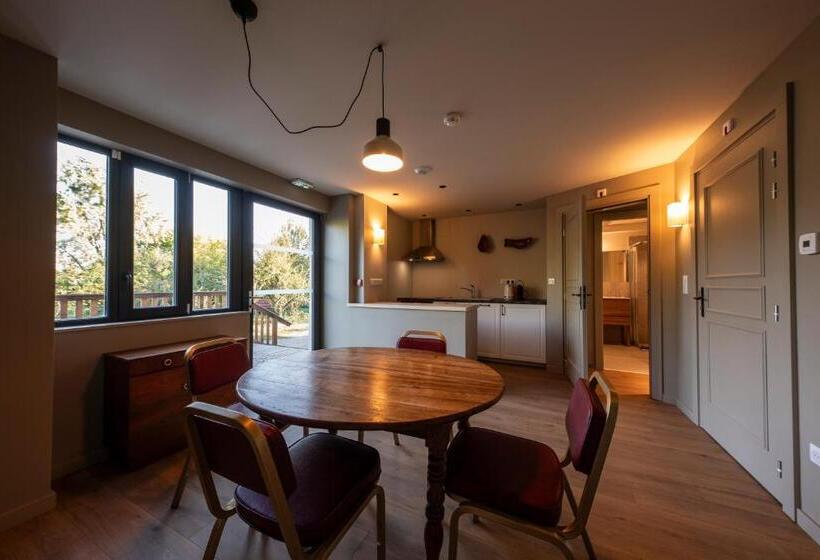 テラス付き１ベッドルームアパートメント, Hôtel Du Domaine Saint Loup