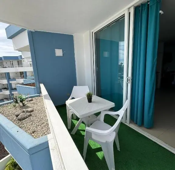 آپارتمان 1 خوابه با چشم‌انداز استخر, Golf Del Sur Tenerife   Casa Barrera Verde Green Park La Corbeta