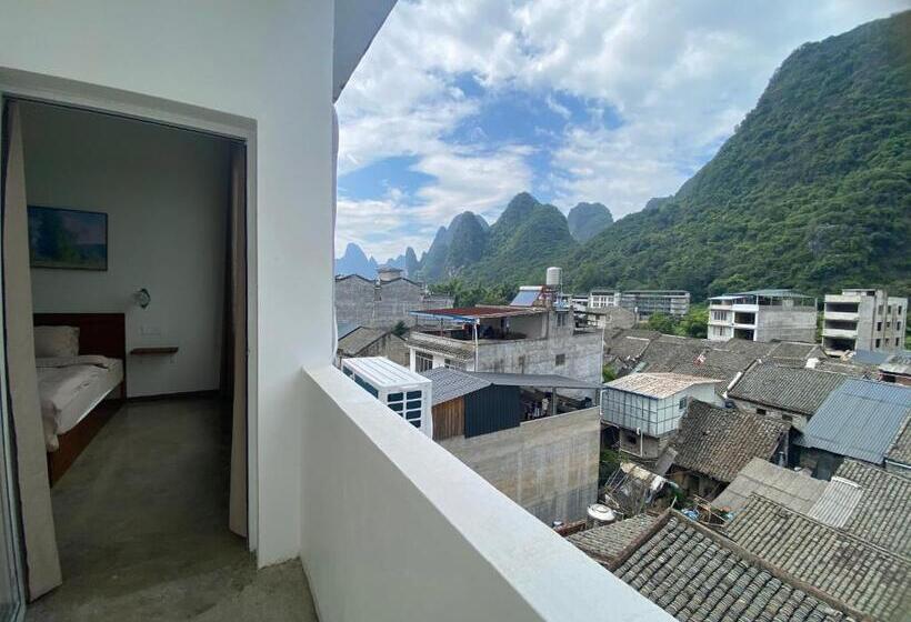 Стандартный Номер Кровать Кинг, Pomelo Hostel Xingping