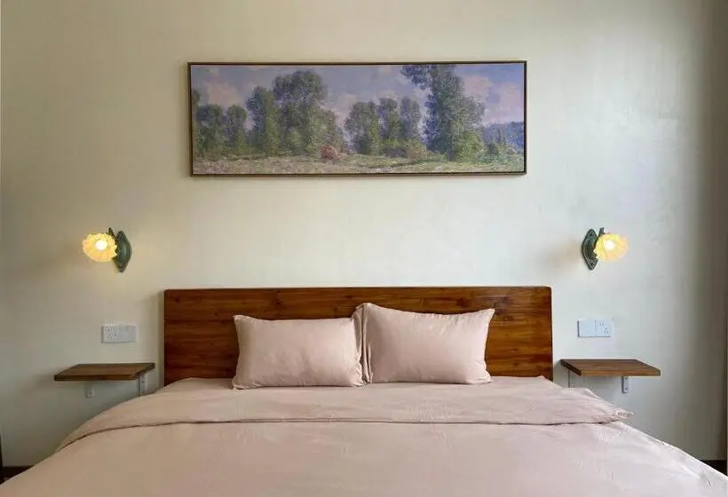 Standard-huone King-vuode, Pomelo Hostel Xingping