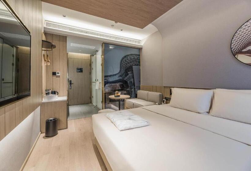 اتاق استاندارد با چشم‌انداز باغ, Atour Hotel Shanghai World Expo Center