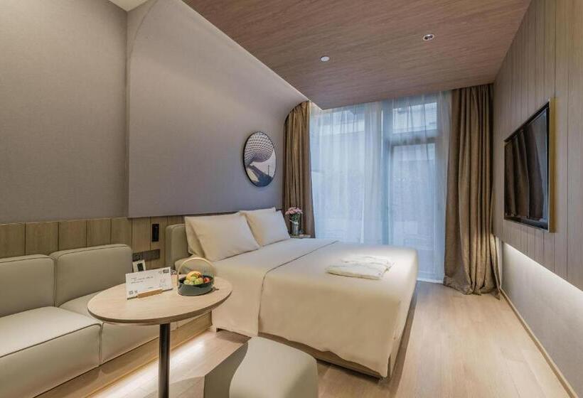 חדר סטנדרט נוף לגינה, Atour Hotel Shanghai World Expo Center