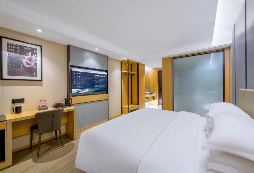 キングサイズベッドのデラックスルーム, Zhangjiajie Hero Boutique