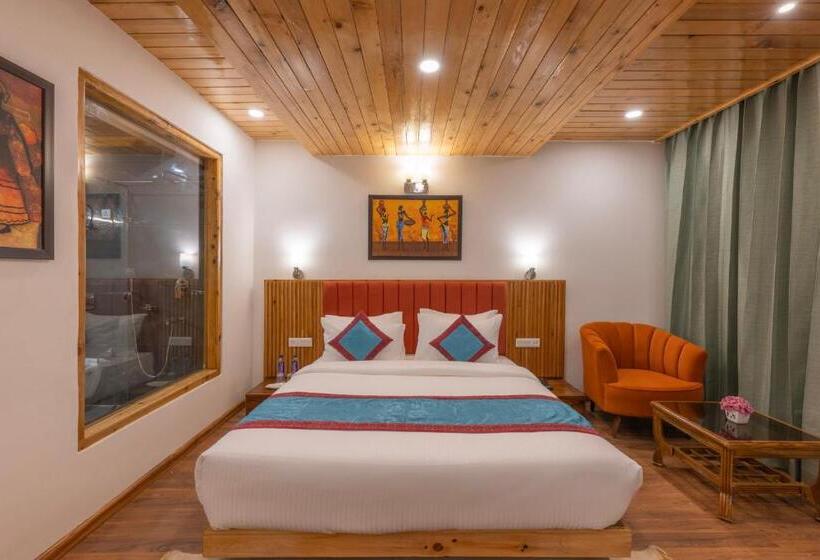 标准间带山景, Bradhi   Echor Riverside Resort Jibhi