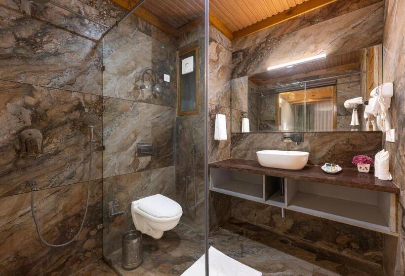 스탠다드 룸 산 전망, Bradhi   Echor Riverside Resort Jibhi