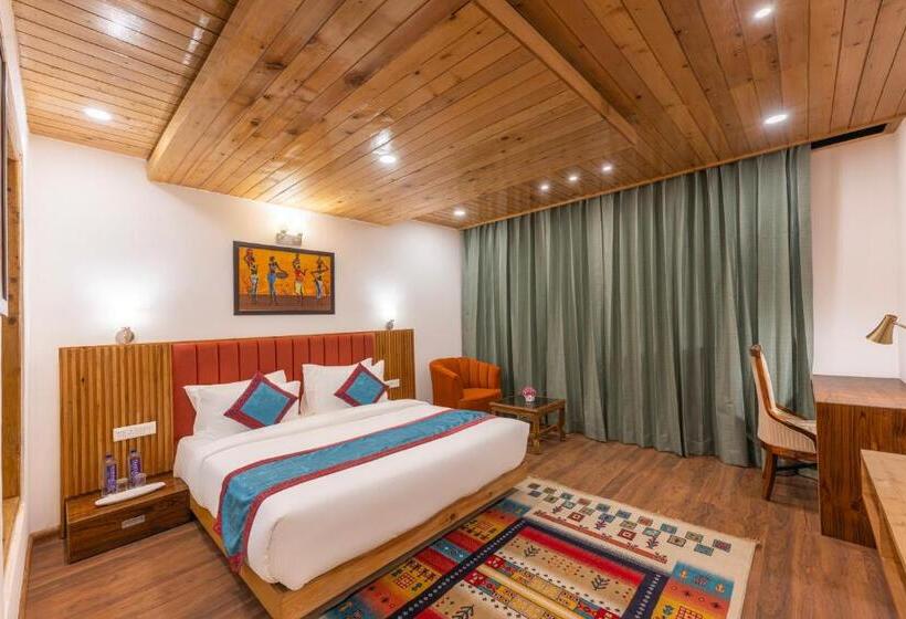 标准间带山景, Bradhi   Echor Riverside Resort Jibhi