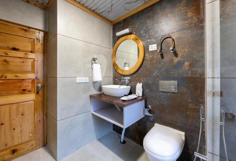 一居室别墅, Bradhi   Echor Riverside Resort Jibhi