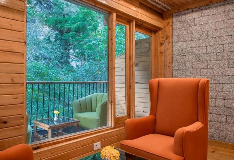 一居室别墅, Bradhi   Echor Riverside Resort Jibhi