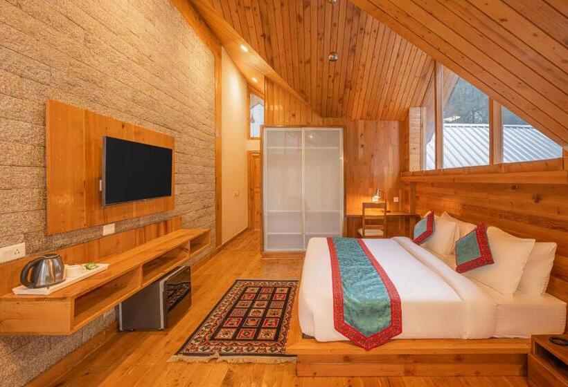 一居室高级别墅, Bradhi   Echor Riverside Resort Jibhi